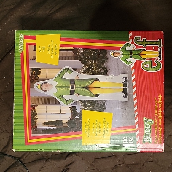 Gemmy Holiday Gemmy 6 Ft Tall Buddy The Elf Inflatable Christmas